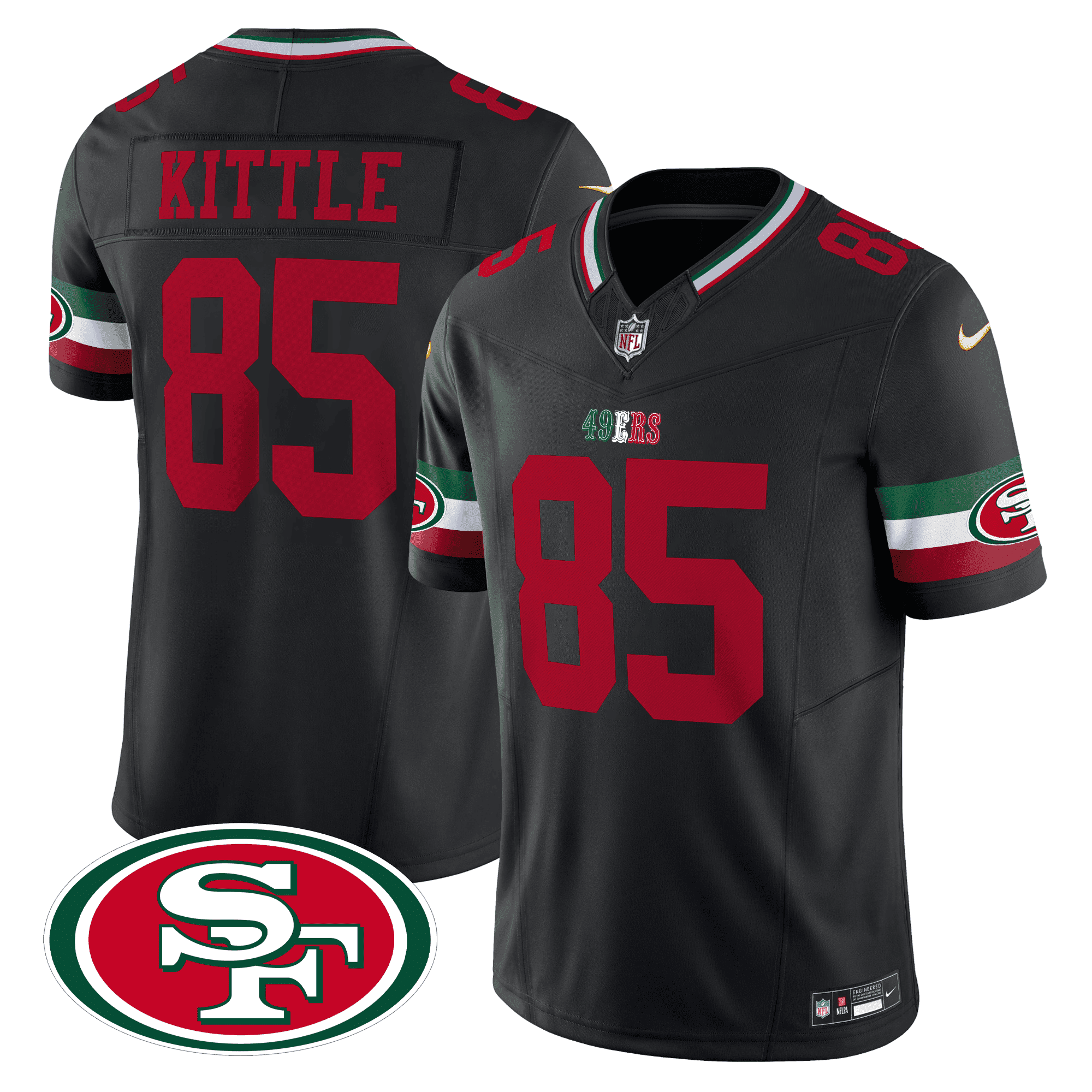Women's San Francisco 49ers Limited Jersey - Mexico Edition