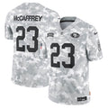 49ers 2024 Salute to Service Vapor Limited Jersey - Arctic Camo - All Stitched