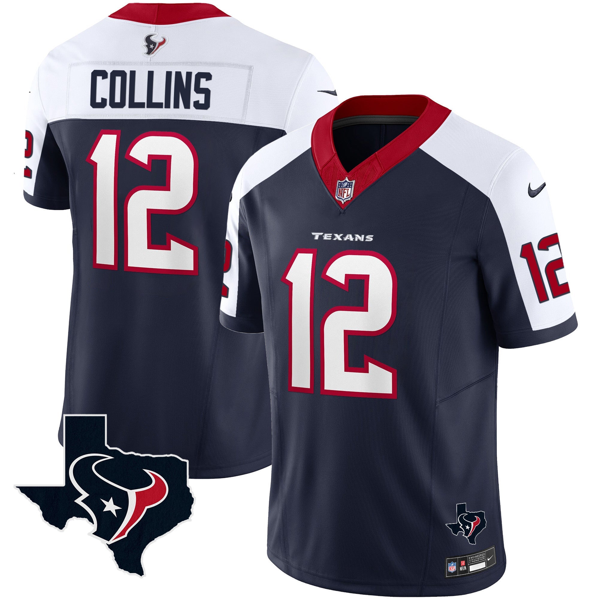 Men's Houston Texans Vapor Limited Jersey - All Stitched