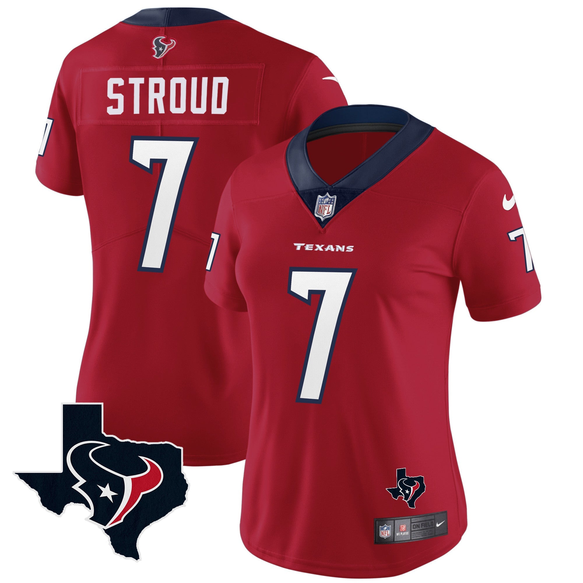 Women's Houston Texans Vapor Limited Jersey - All Stitched