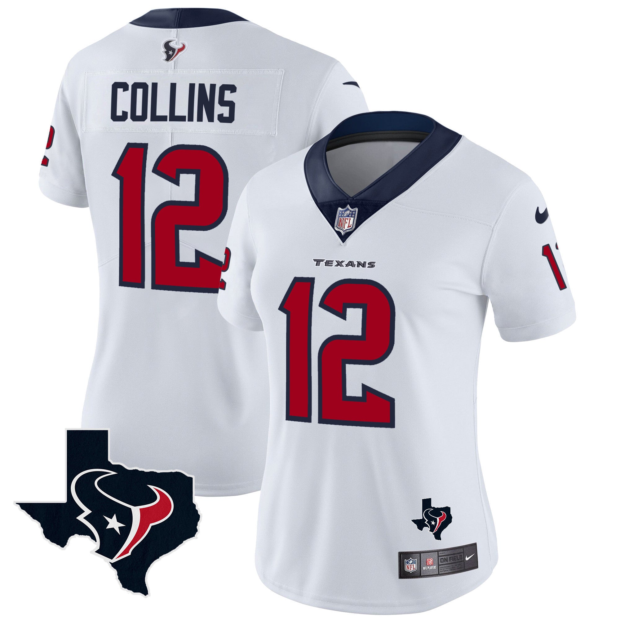 Women's Houston Texans Vapor Limited Jersey - All Stitched