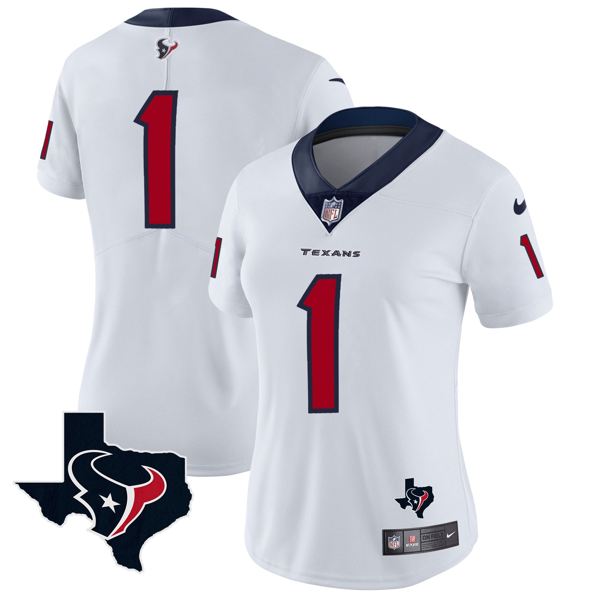 Women's Houston Texans Vapor Limited Jersey - All Stitched