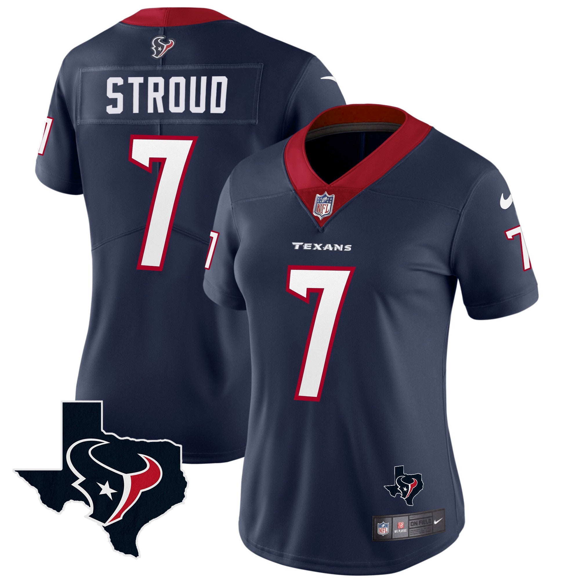 Women's Houston Texans Vapor Limited Jersey - All Stitched