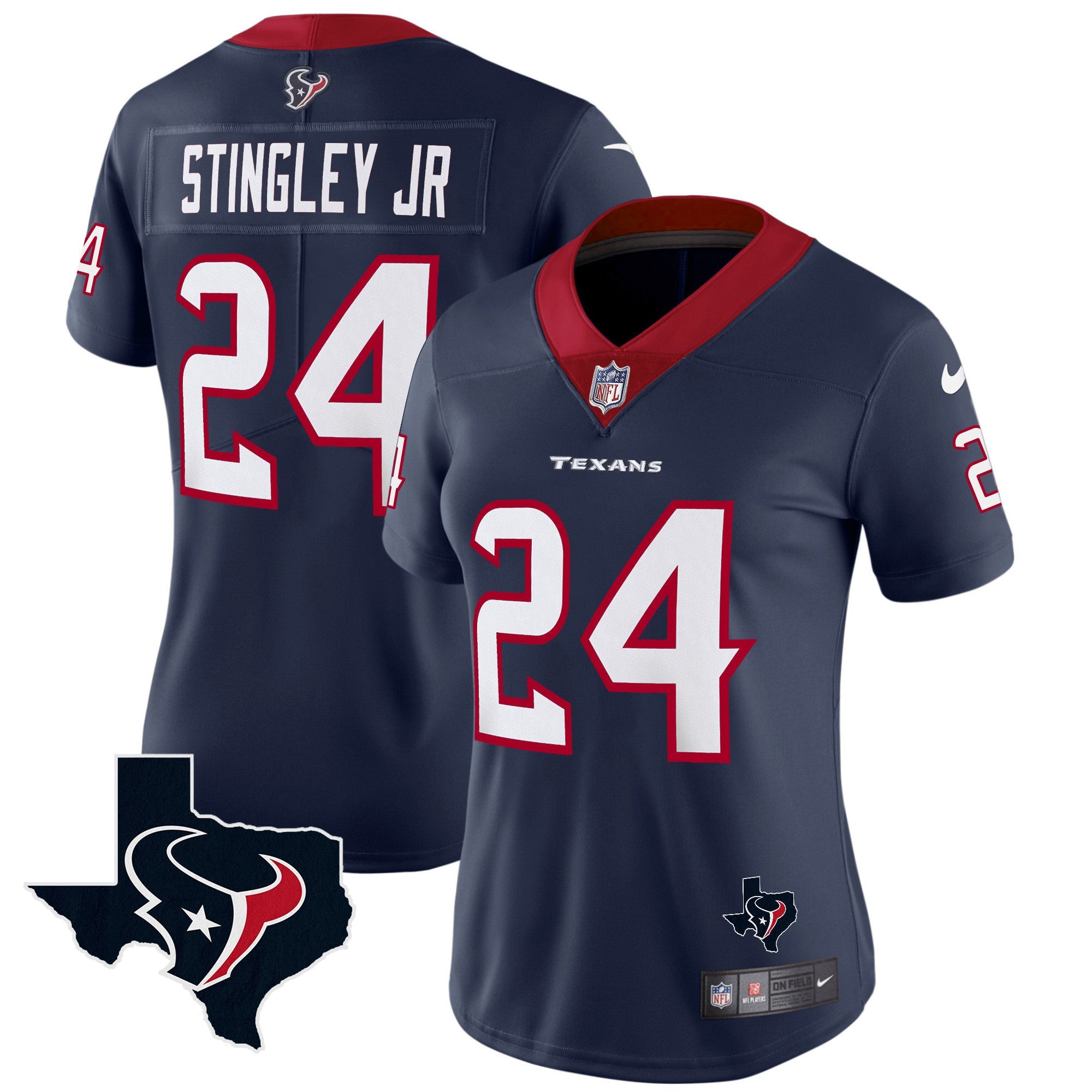Women's Houston Texans Vapor Limited Jersey - All Stitched