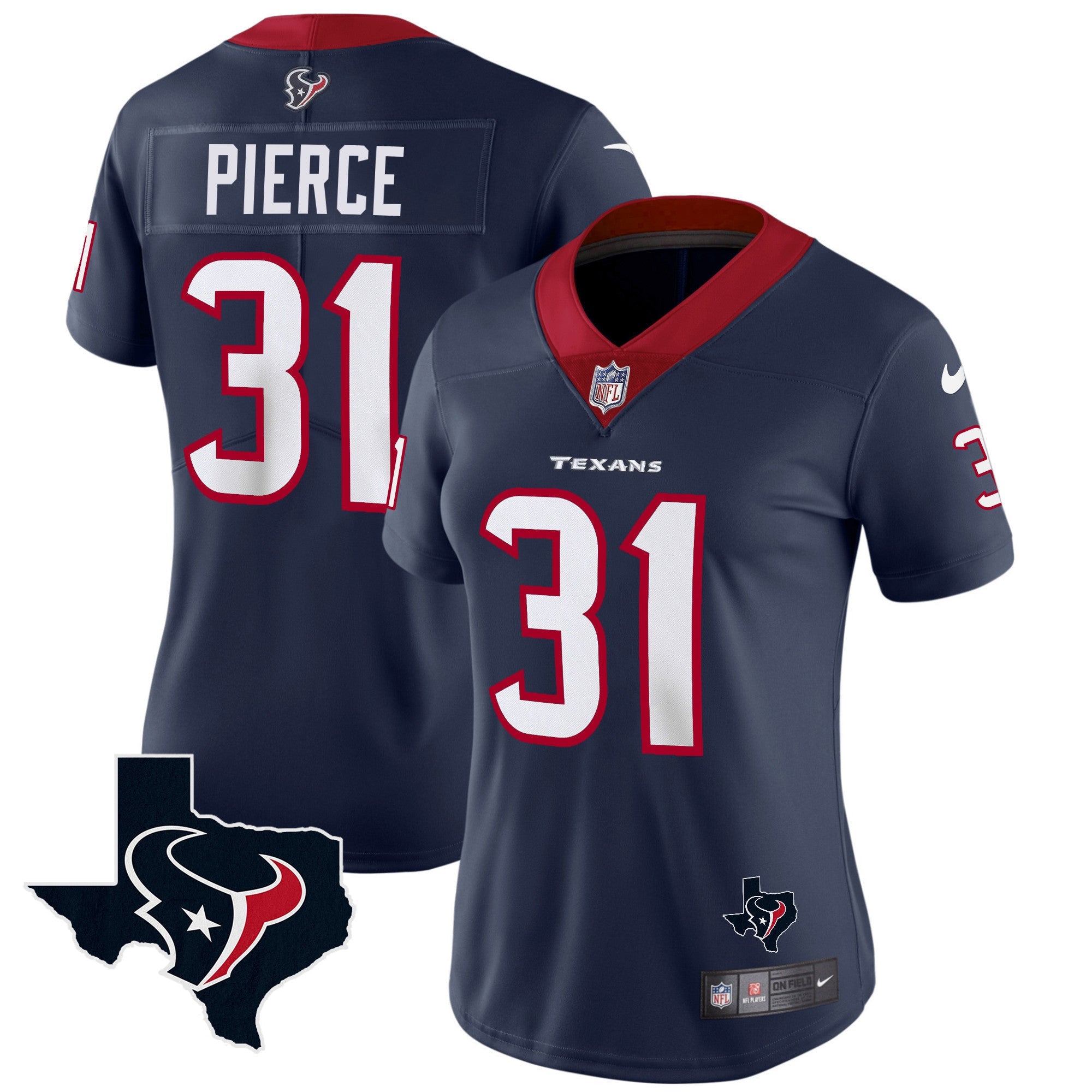 Women's Houston Texans Vapor Limited Jersey - All Stitched
