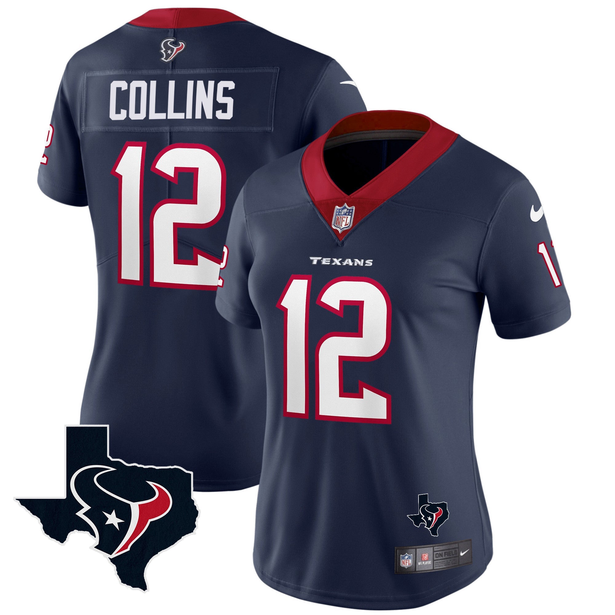 Women's Houston Texans Vapor Limited Jersey - All Stitched