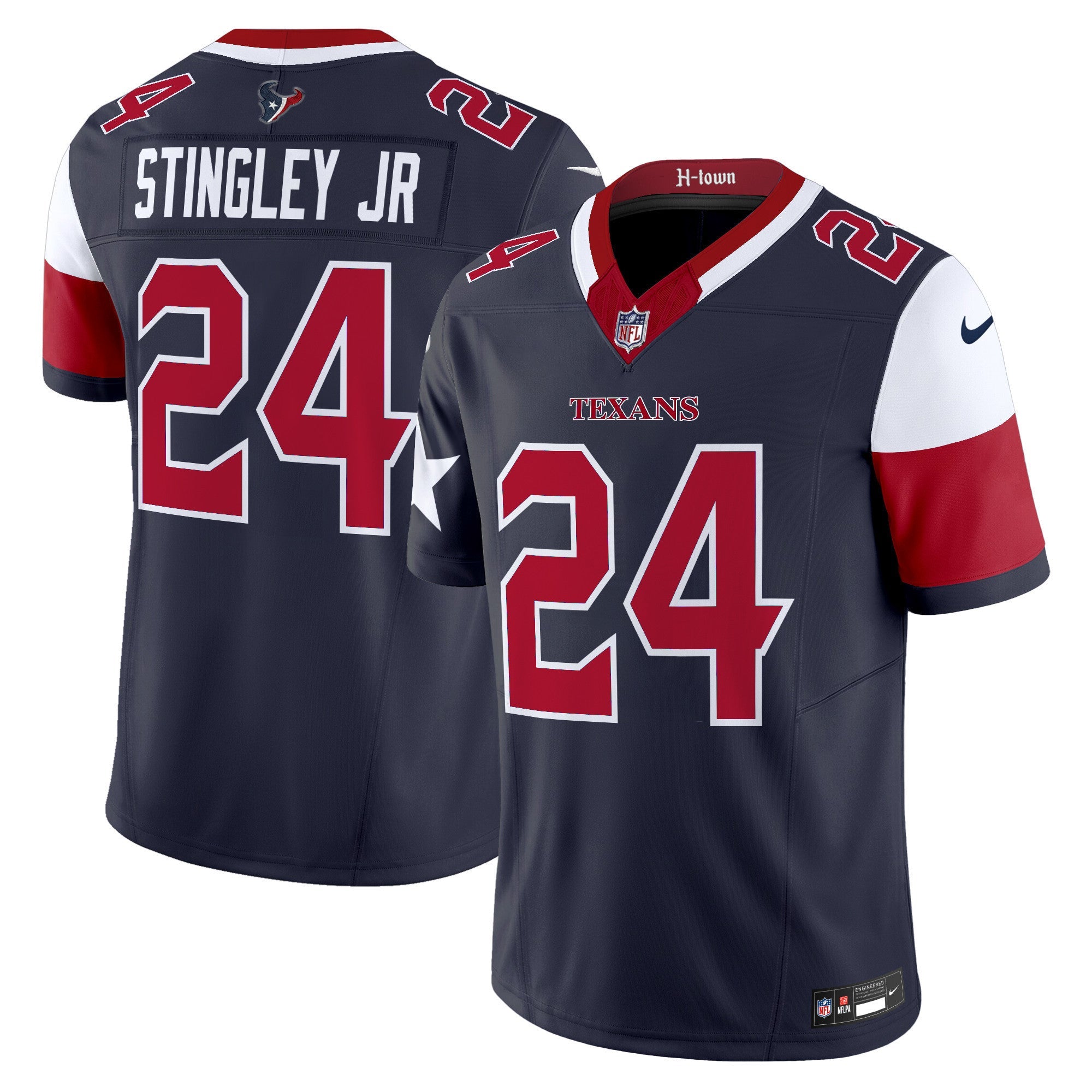 Men's Houston Texans 2024 Vapor Limited Jersey V5 - All Stitched