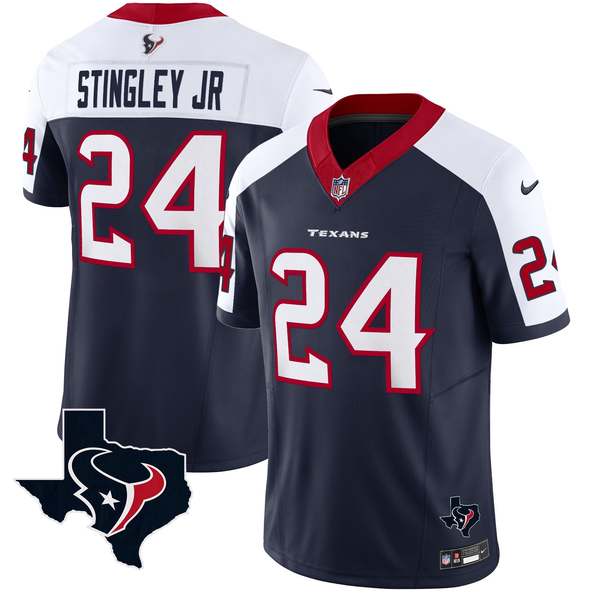 Men's Houston Texans Vapor Limited Jersey V8 - All Stitched