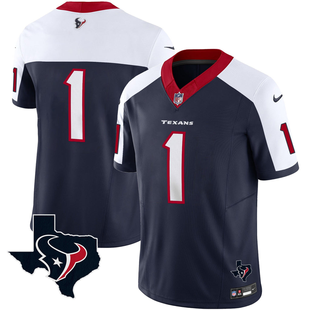 Men's Houston Texans Vapor Limited Jersey V8 - All Stitched