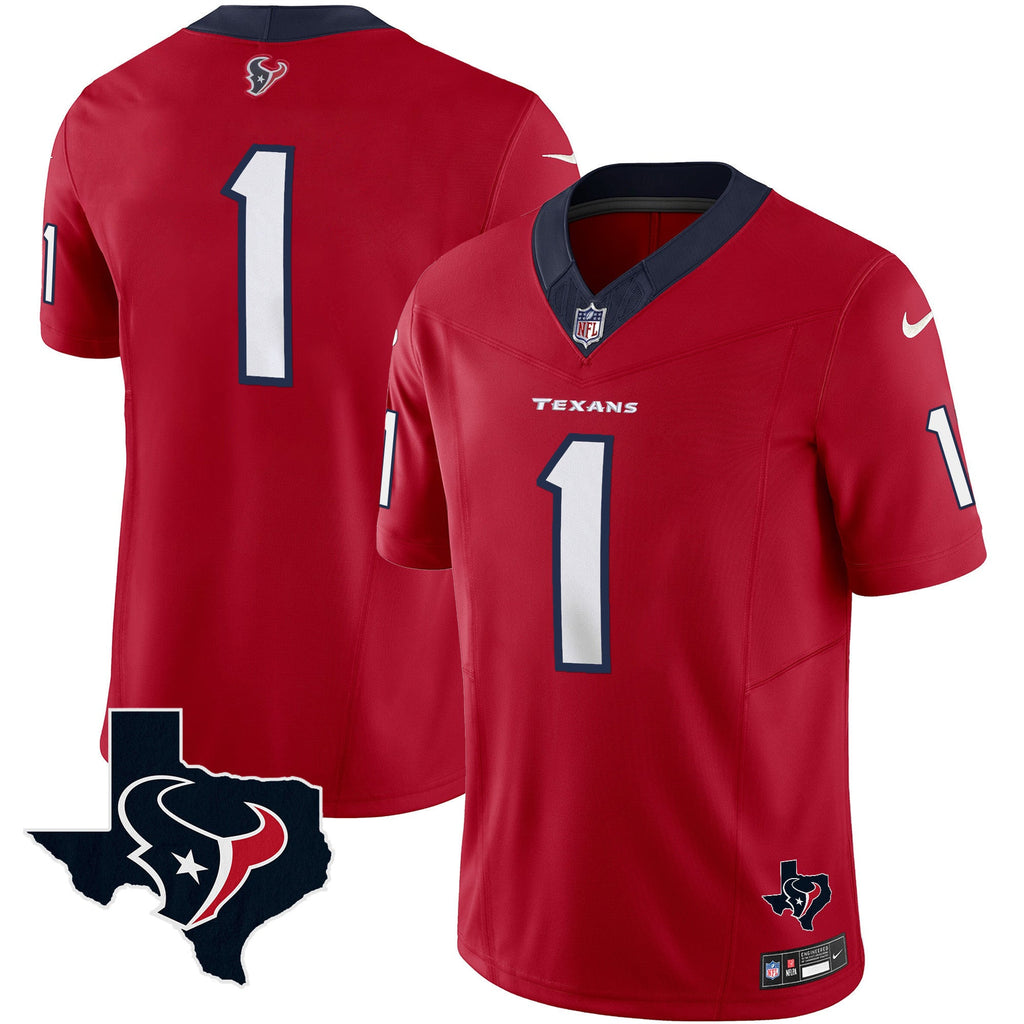 Men's Houston Texans Vapor Limited Jersey V8 - All Stitched