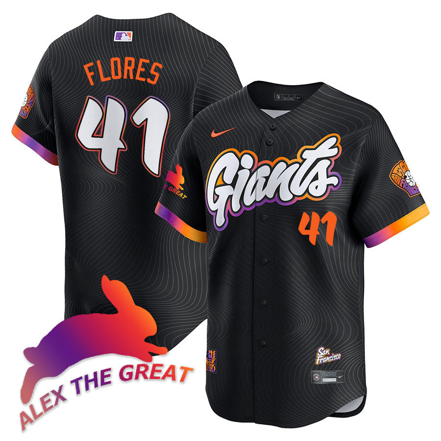 Women's San Francisco Giants "Alex the Great" Rabbit Memories 2025 Jersey - All Stitched