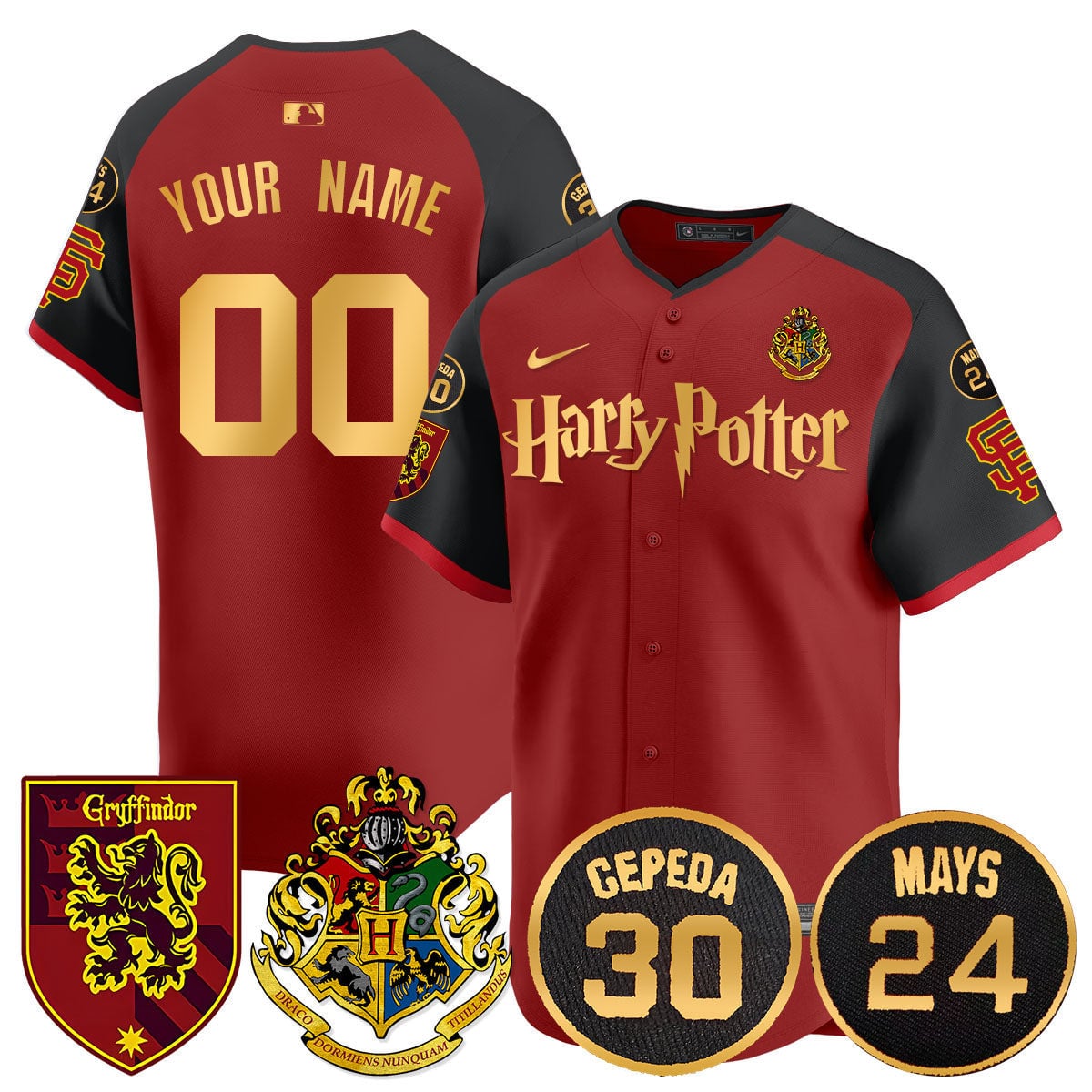 Custom Gender/Name Giants Harry Potter 2024 Limited Jersey - All Stitched