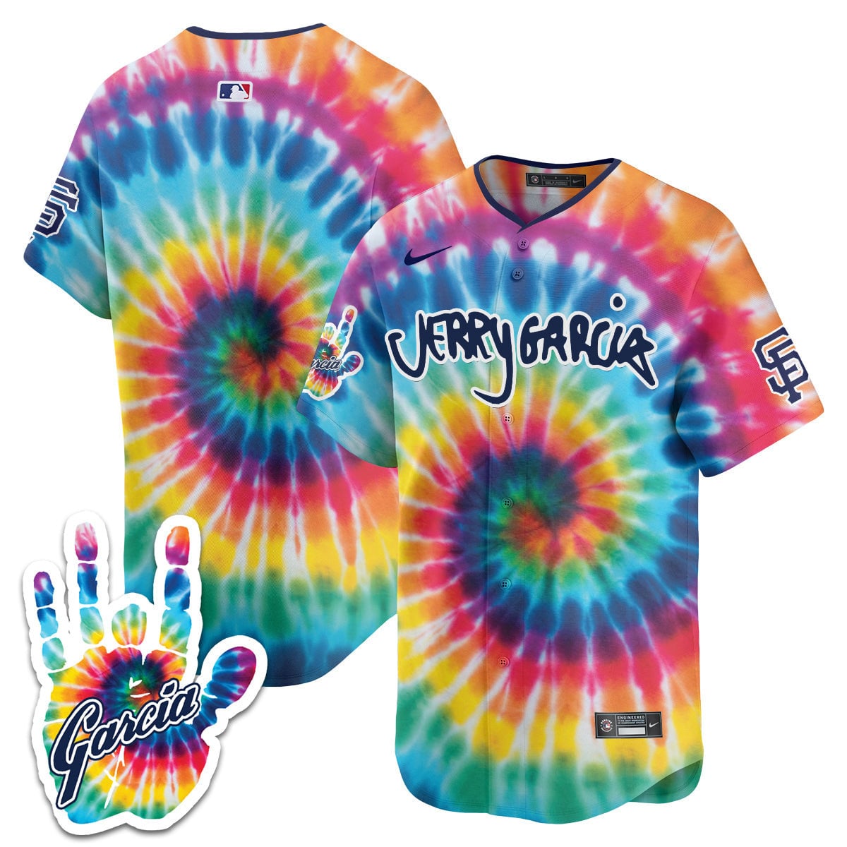 Men's Giants Jerry Garcia 2024 Limited Jersey V2