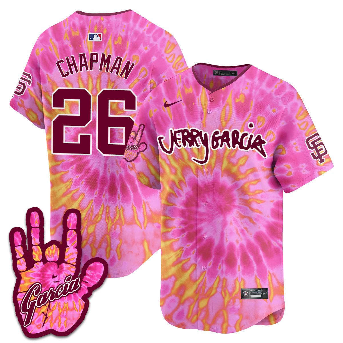 Men's Giants Jerry Garcia 2024 Limited Jersey V2
