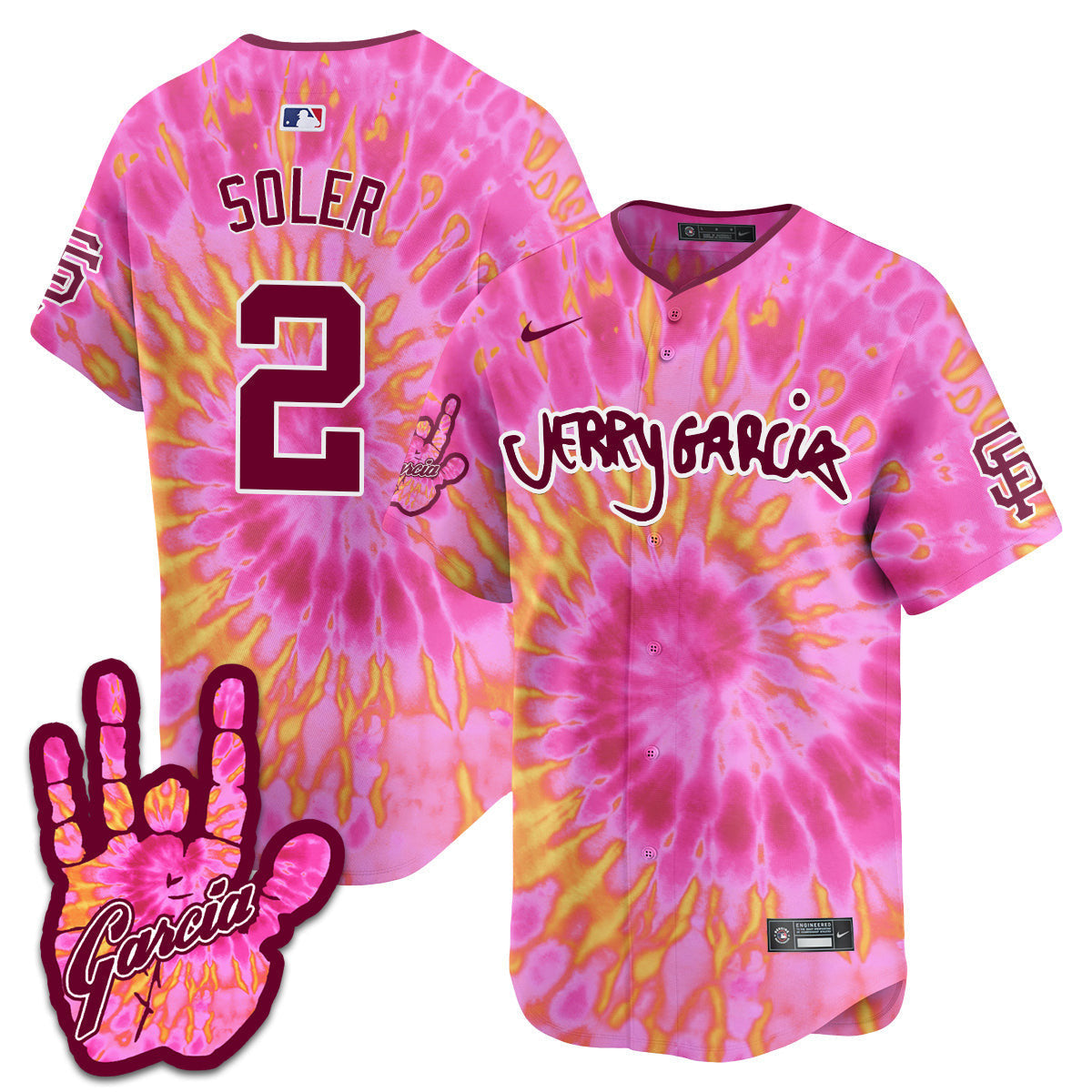 Men's Giants Jerry Garcia 2024 Limited Jersey V2