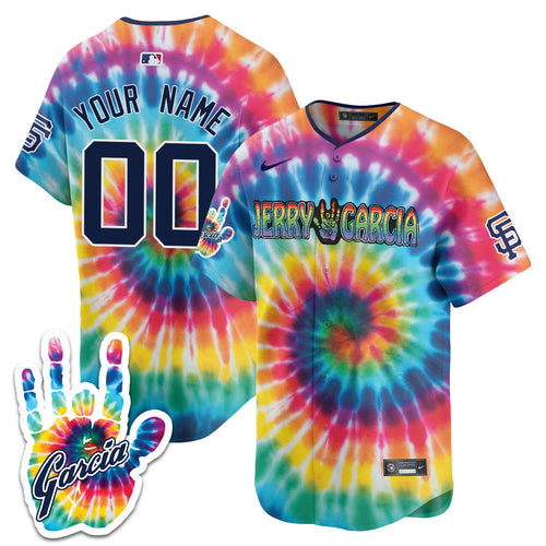 Custom - Men's Giants Jerry Garcia 2024 Limited Jersey