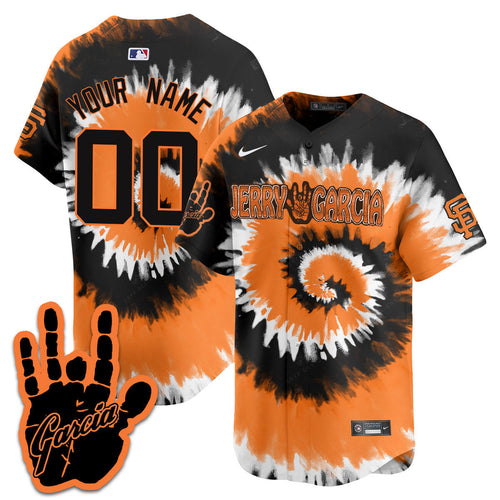 Custom - Men's Giants Jerry Garcia 2024 Limited Jersey