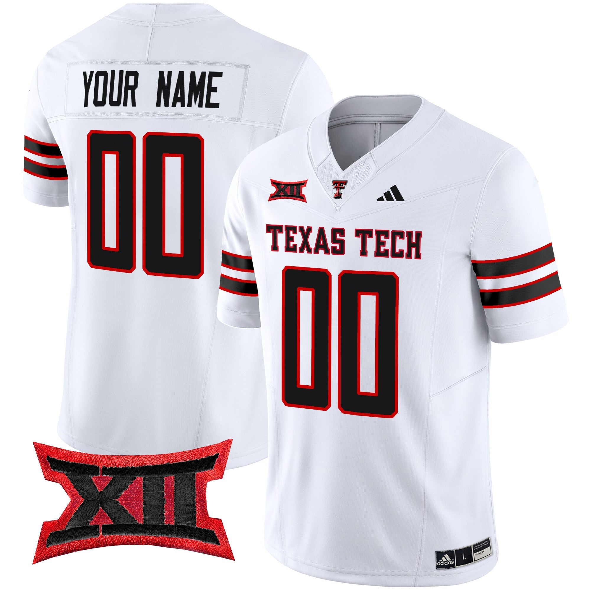 Texas Tech Red Raiders 2024 Vapor Limited Custom Jersey - All Stitched