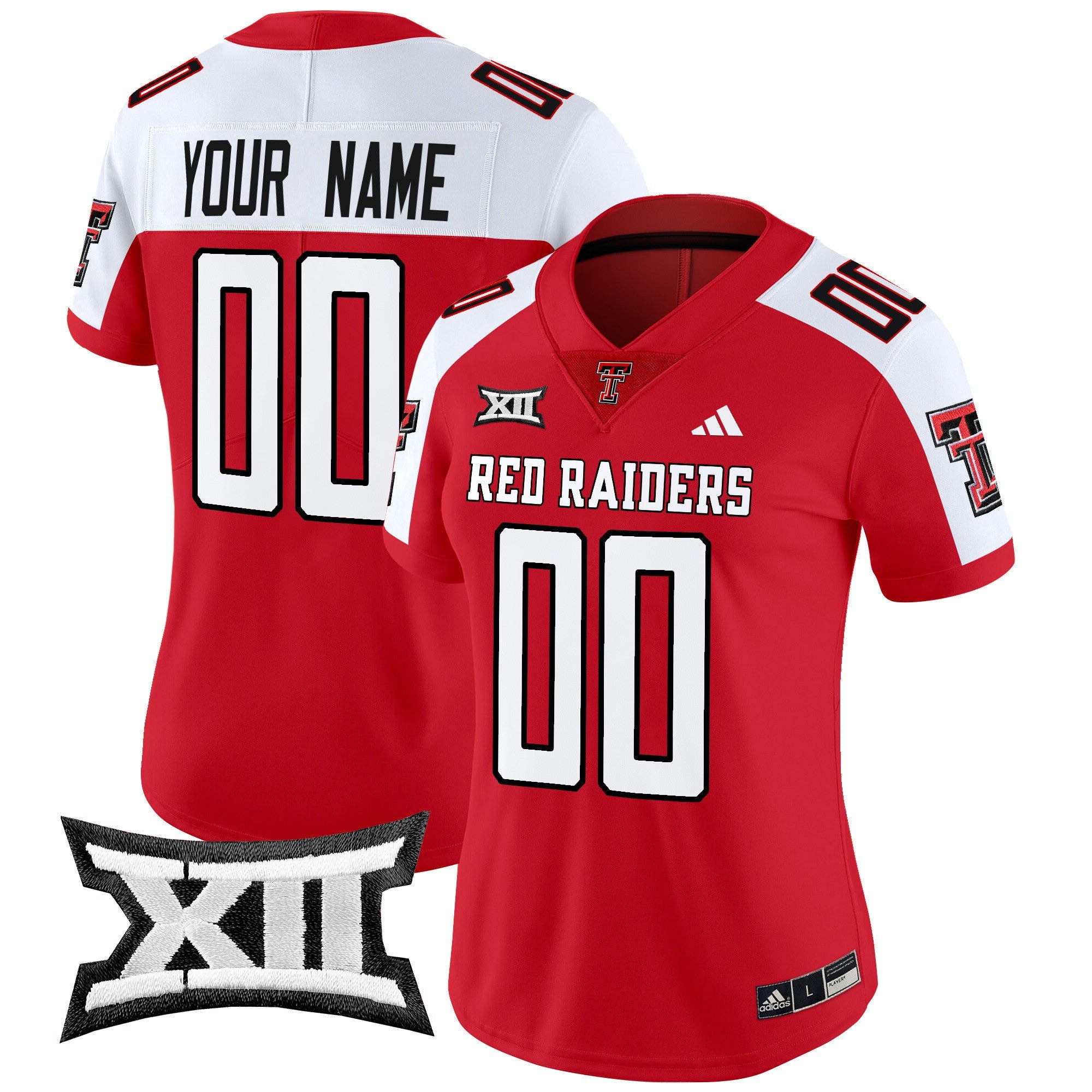 Texas Tech Red Raiders 2024 Vapor Limited Custom Jersey - All Stitched