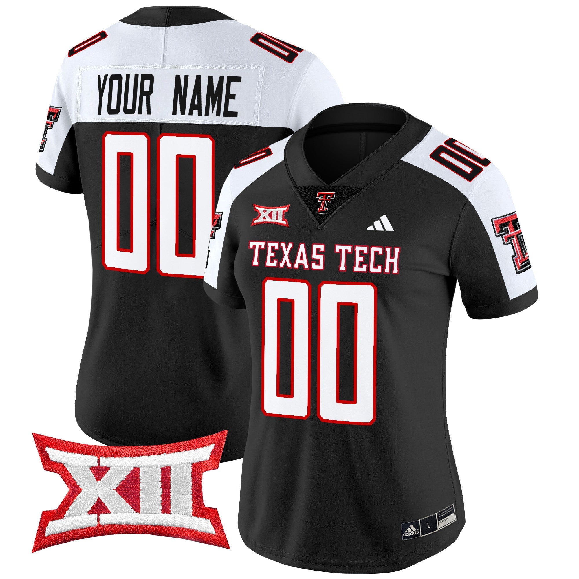 Texas Tech Red Raiders 2024 Vapor Limited Custom Jersey - All Stitched