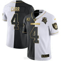 MEN'S LAS VEGAS RAIDERS INAUGURAL SEASON PATCH SPLIT GOLD JERSEY - ALL STITCHED
