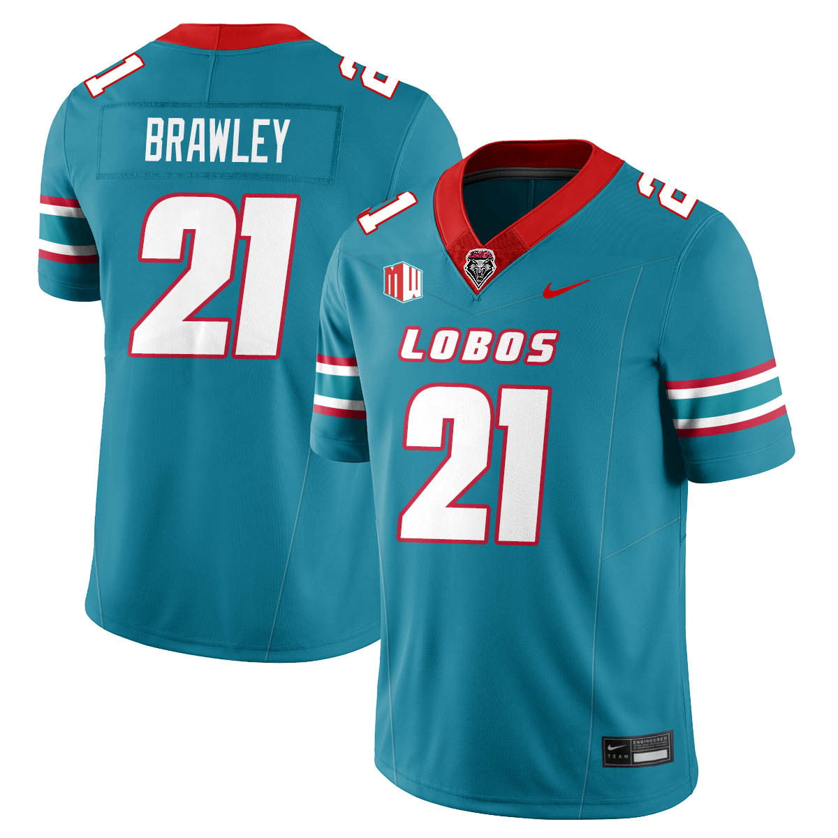 UNM Lobo Football 2025 Jersey - All Stitched