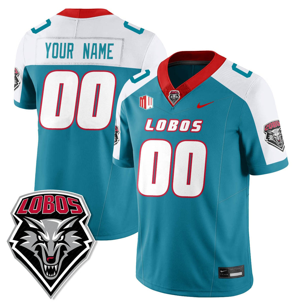 UNM Lobo Football 2025 Jersey - All Stitched