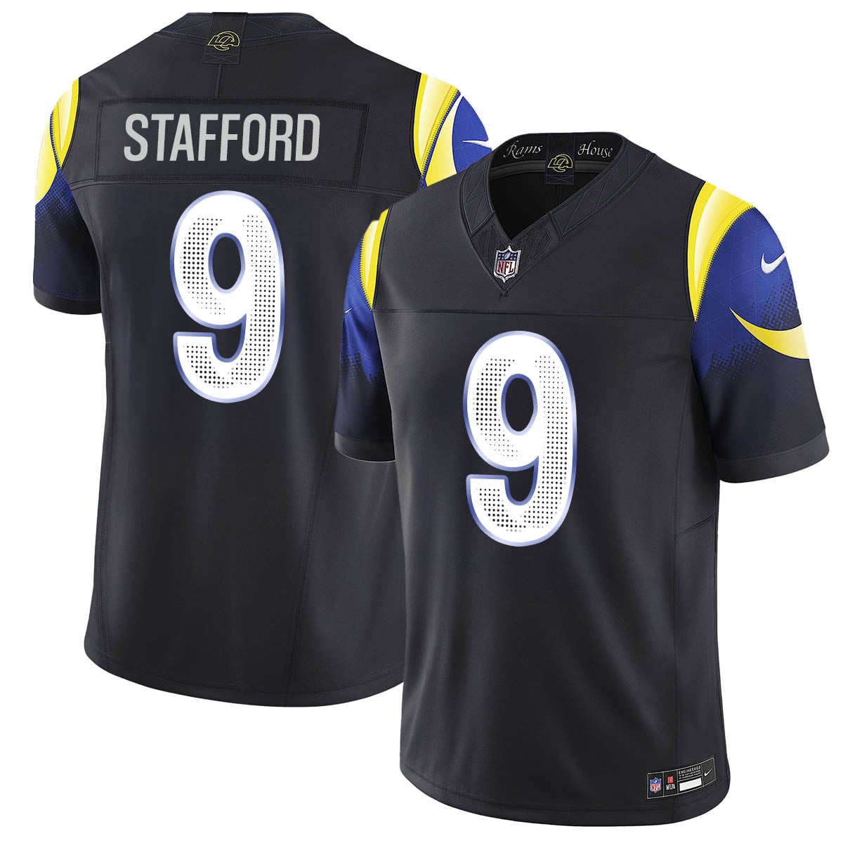 Los Angeles Rams F.U.S.E. Limited Rivalry Series Custom Jersey - All Stitched