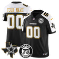 Custom Cowboys Larry Allen Memorial Jersey All Stitched 406VTHNJS005