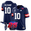 Men's Florida Atlantic Football 25th Season Jersey - All Stitched