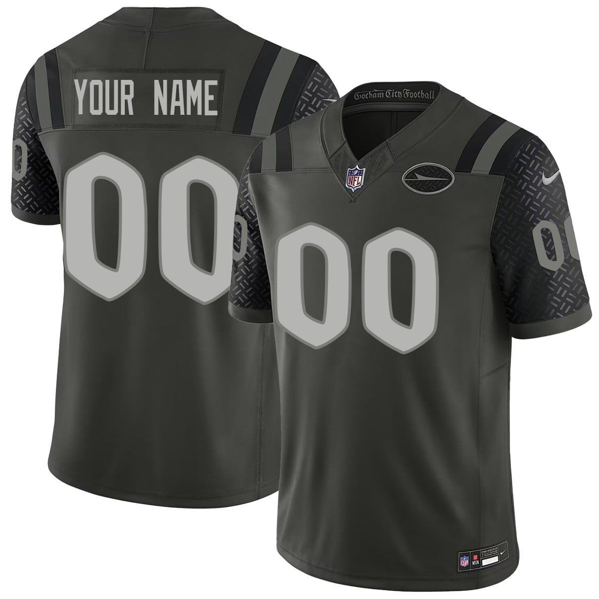 Custom New York Jets F.U.S.E. Limited Rivalry Series Jersey - All Stitched