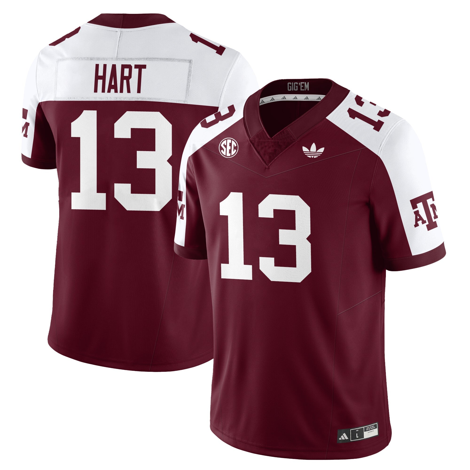 Texas A&M Aggies Football 1975 Throwback Jersey - All Stitched