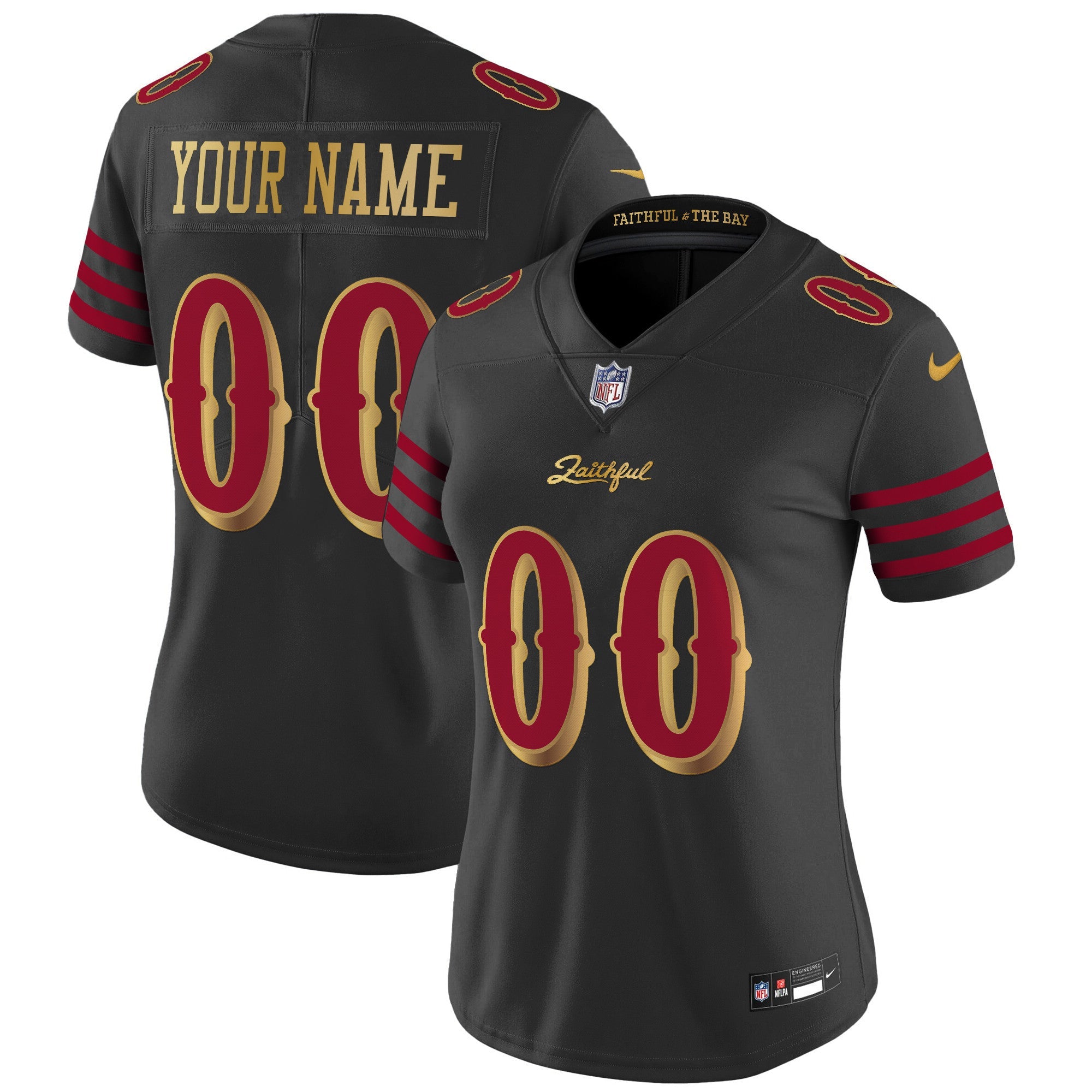San Francisco 49ers 2025 “Rivalries” Vapor Limited Custom Jersey - All Stitched