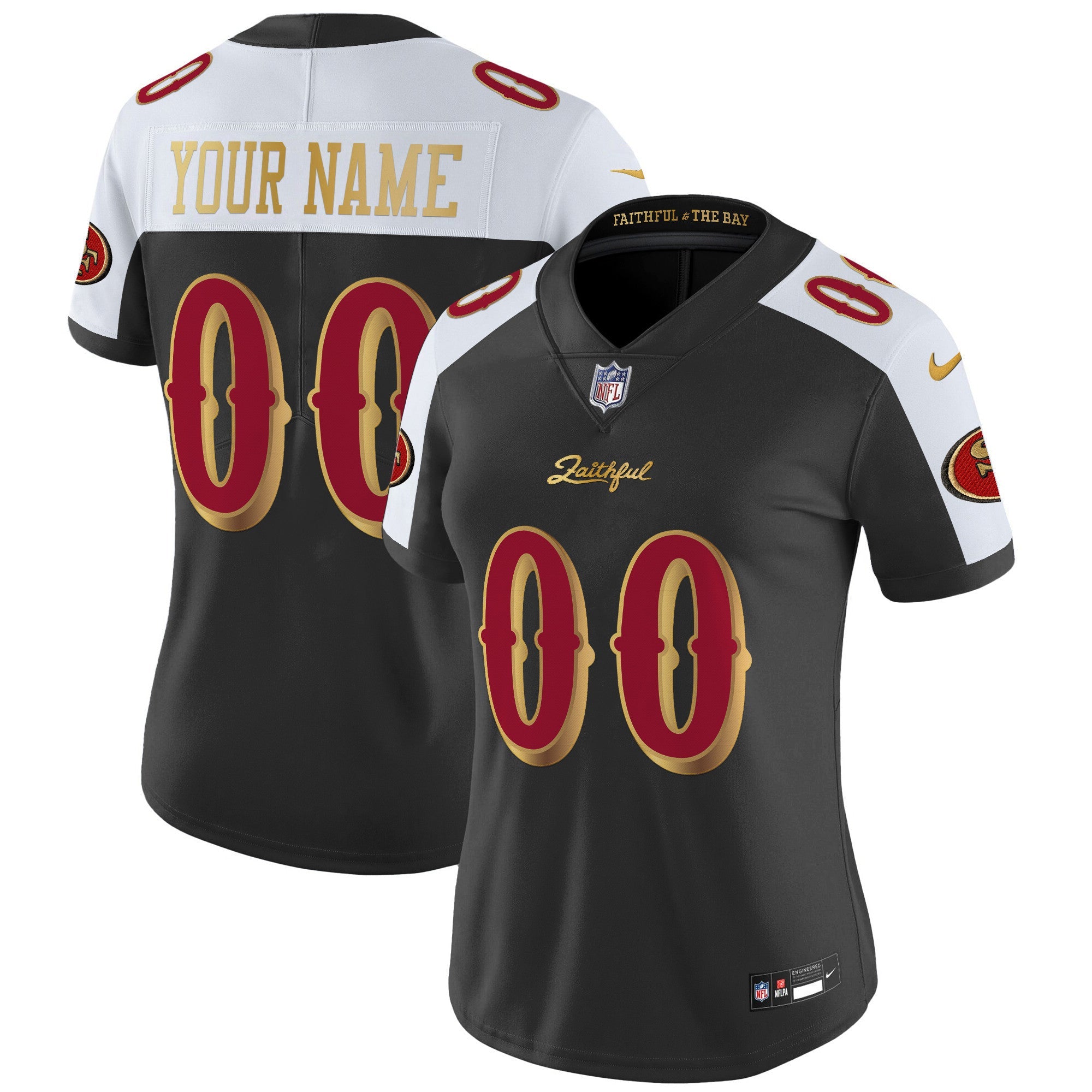 San Francisco 49ers 2025 “Rivalries” Vapor Limited Custom Jersey - All Stitched