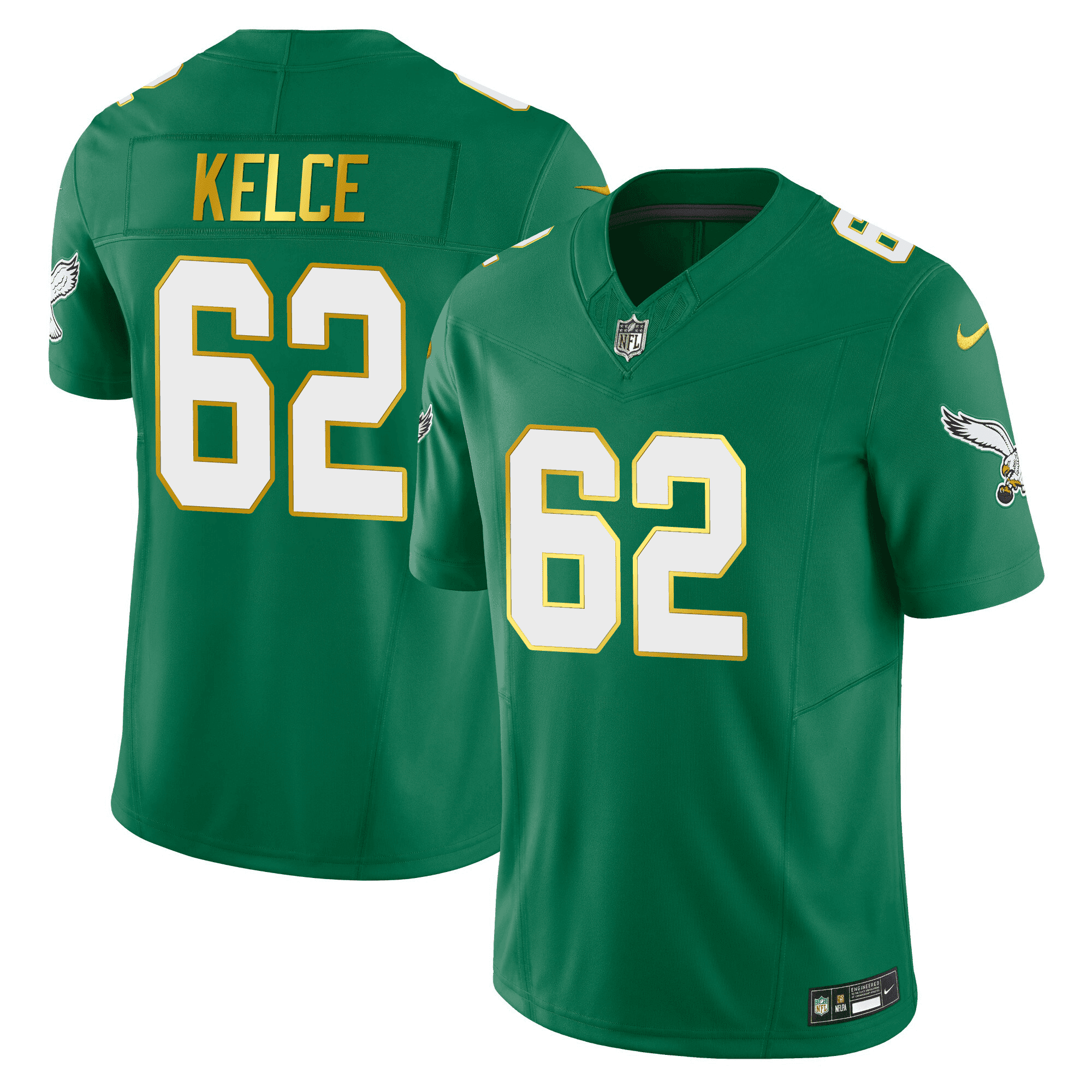 Men's Philadelphia Eagles Limited Jersey - Gold Edition