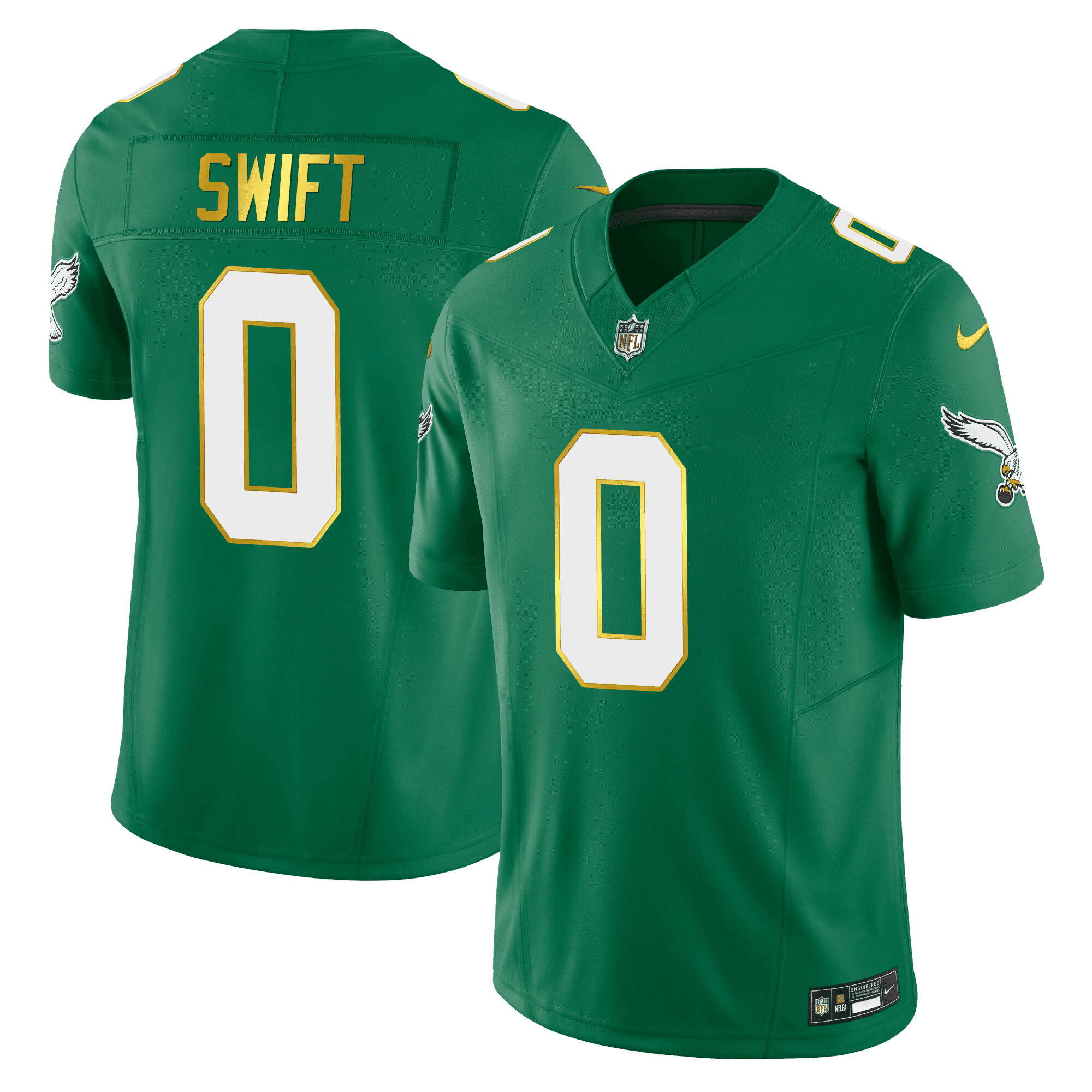 Men's Philadelphia Eagles Limited Jersey - Gold Edition