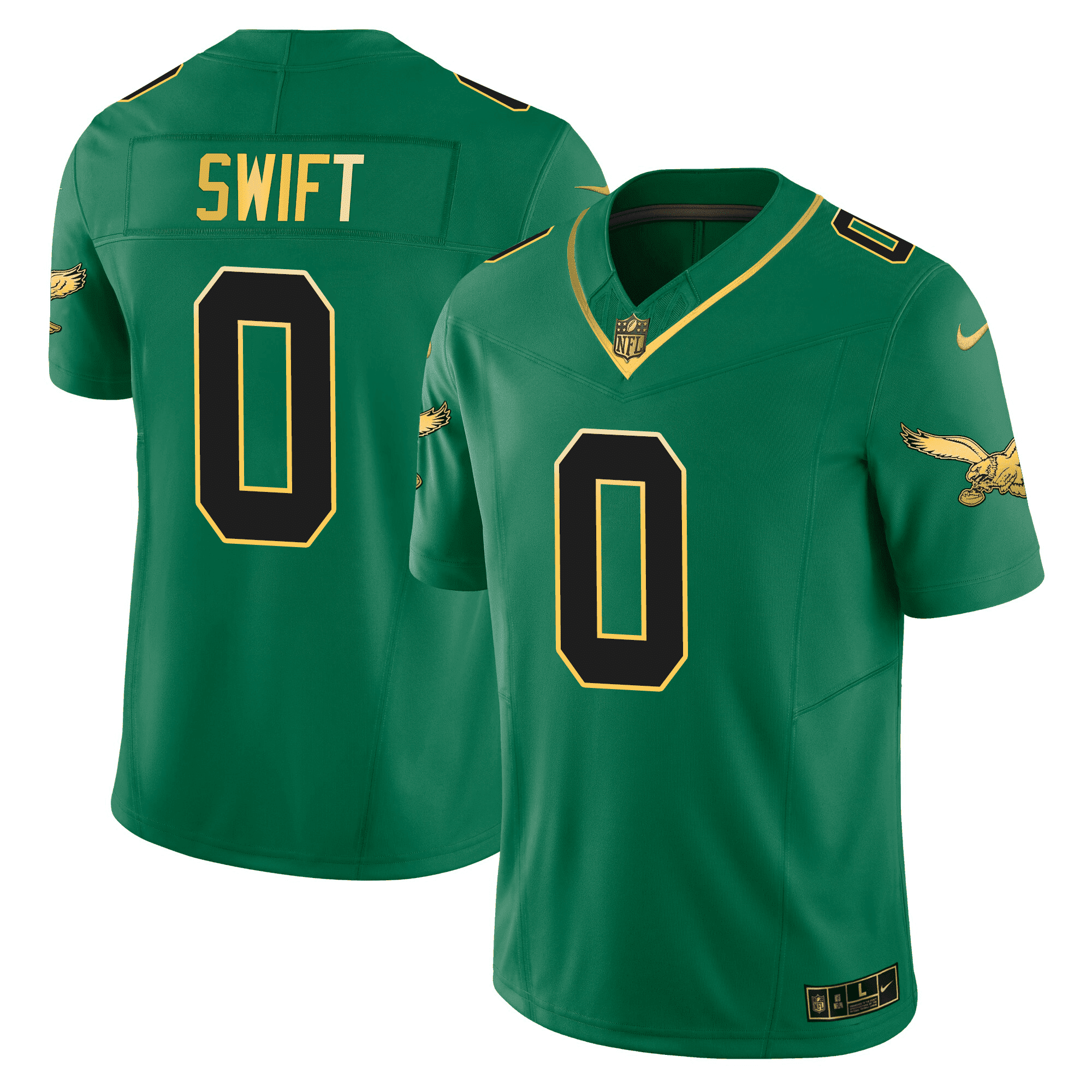 Men's Philadelphia Eagles Limited Jersey - Gold Edition