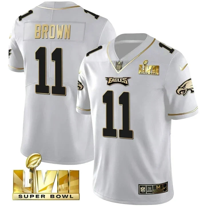 Men's Philadelphia Eagles Super Bowl Vapor Limited Jersey - All Stitched