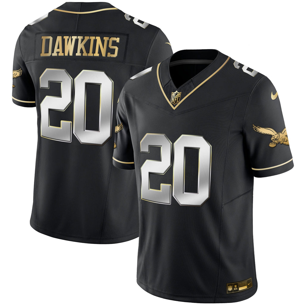 Men's Eagles Throwback Kelly Vapor Limited Jersey - All Stitched
