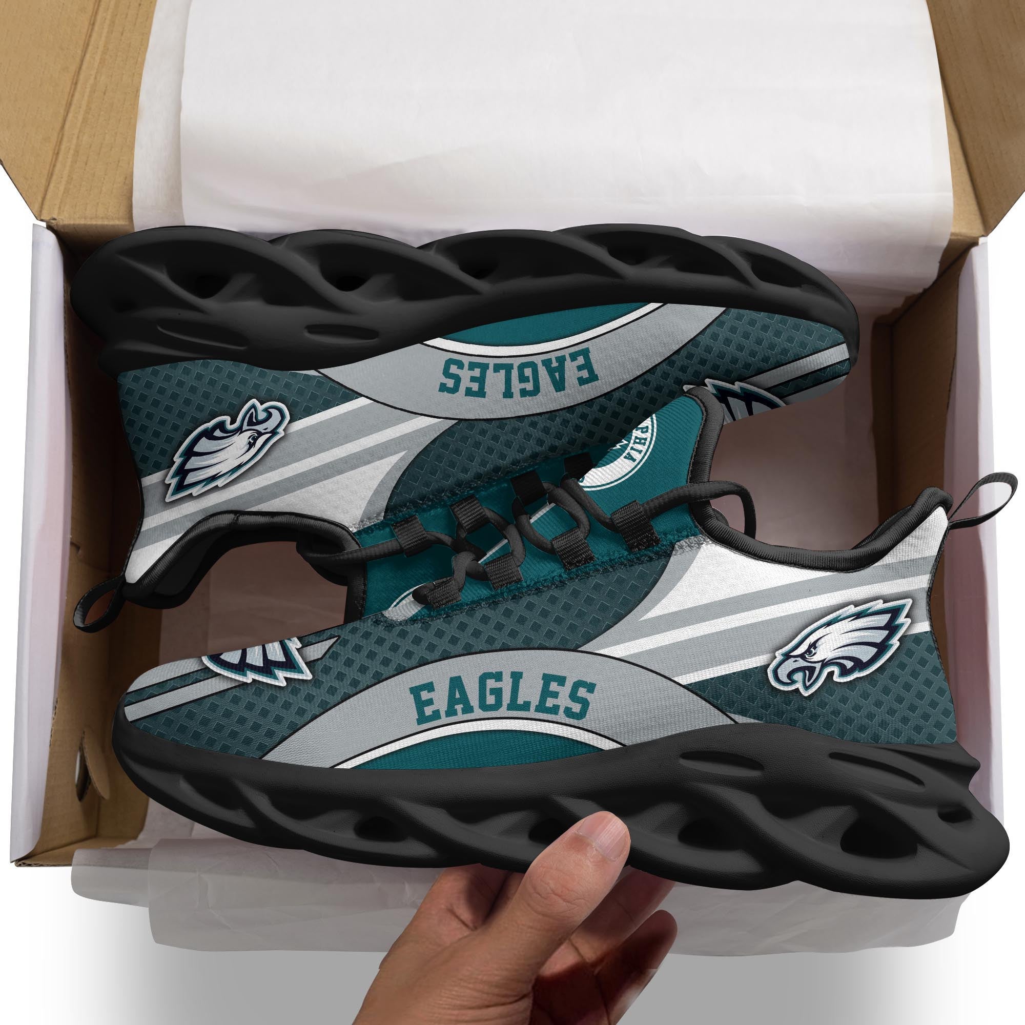Philadelphia Eagles NFL-Clunky Shoes Custom T-43930