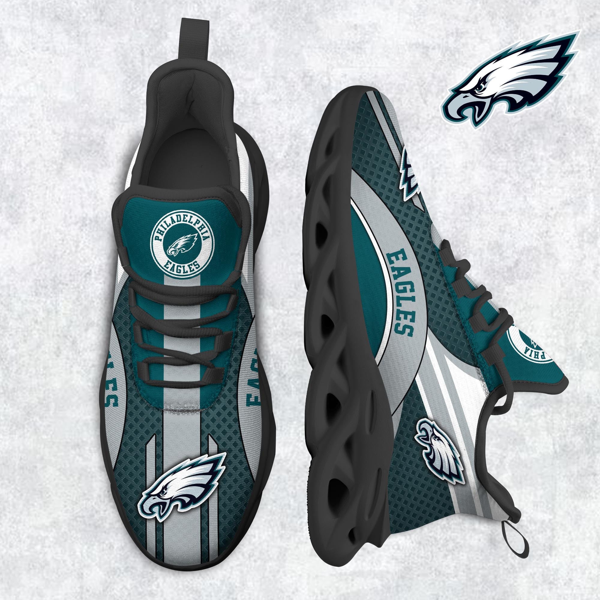 Philadelphia Eagles NFL-Clunky Shoes Custom T-43930