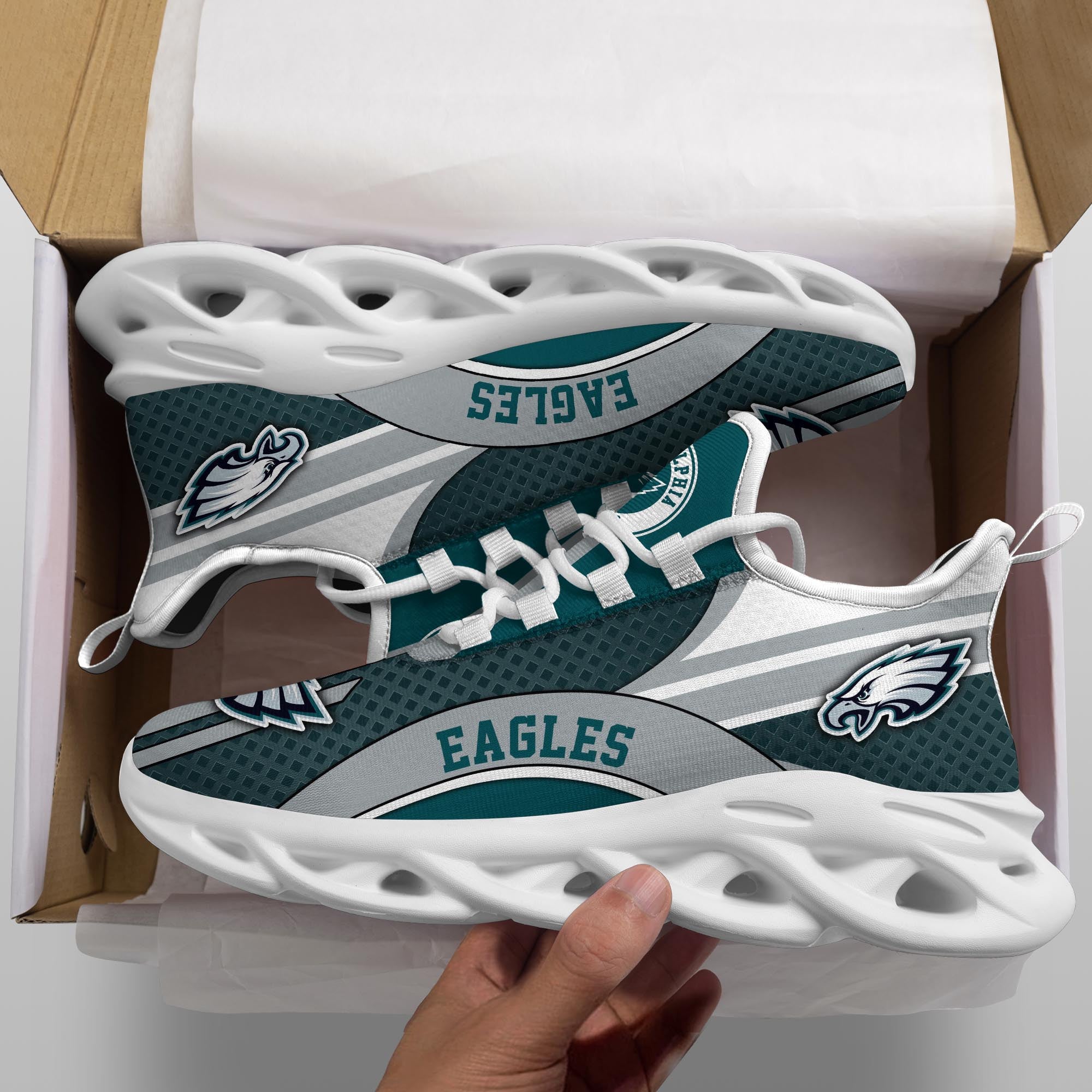 Philadelphia Eagles NFL-Clunky Shoes Custom T-43930