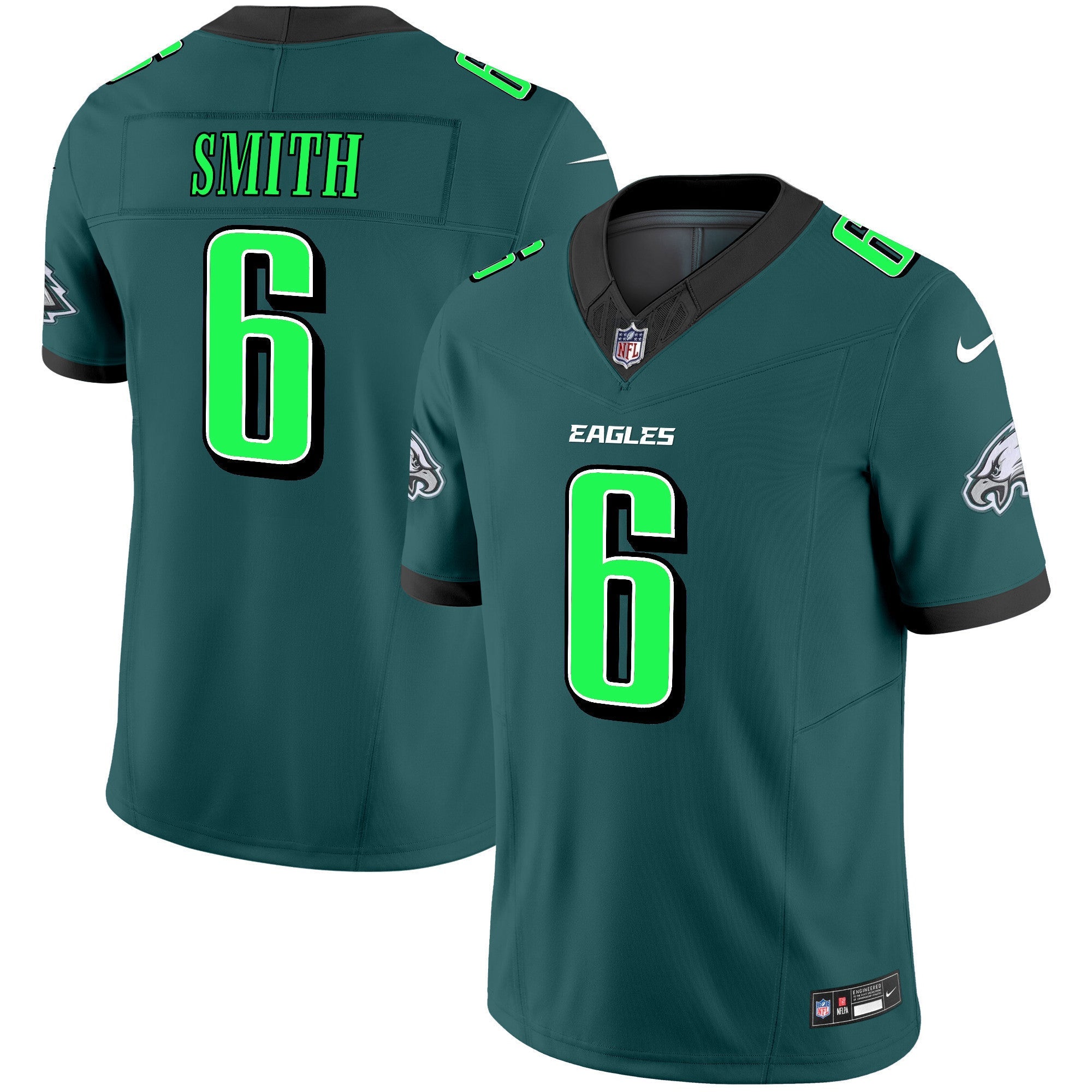 Men's Eagles 2024 Practice Vapor Limited Jersey - All Stitched