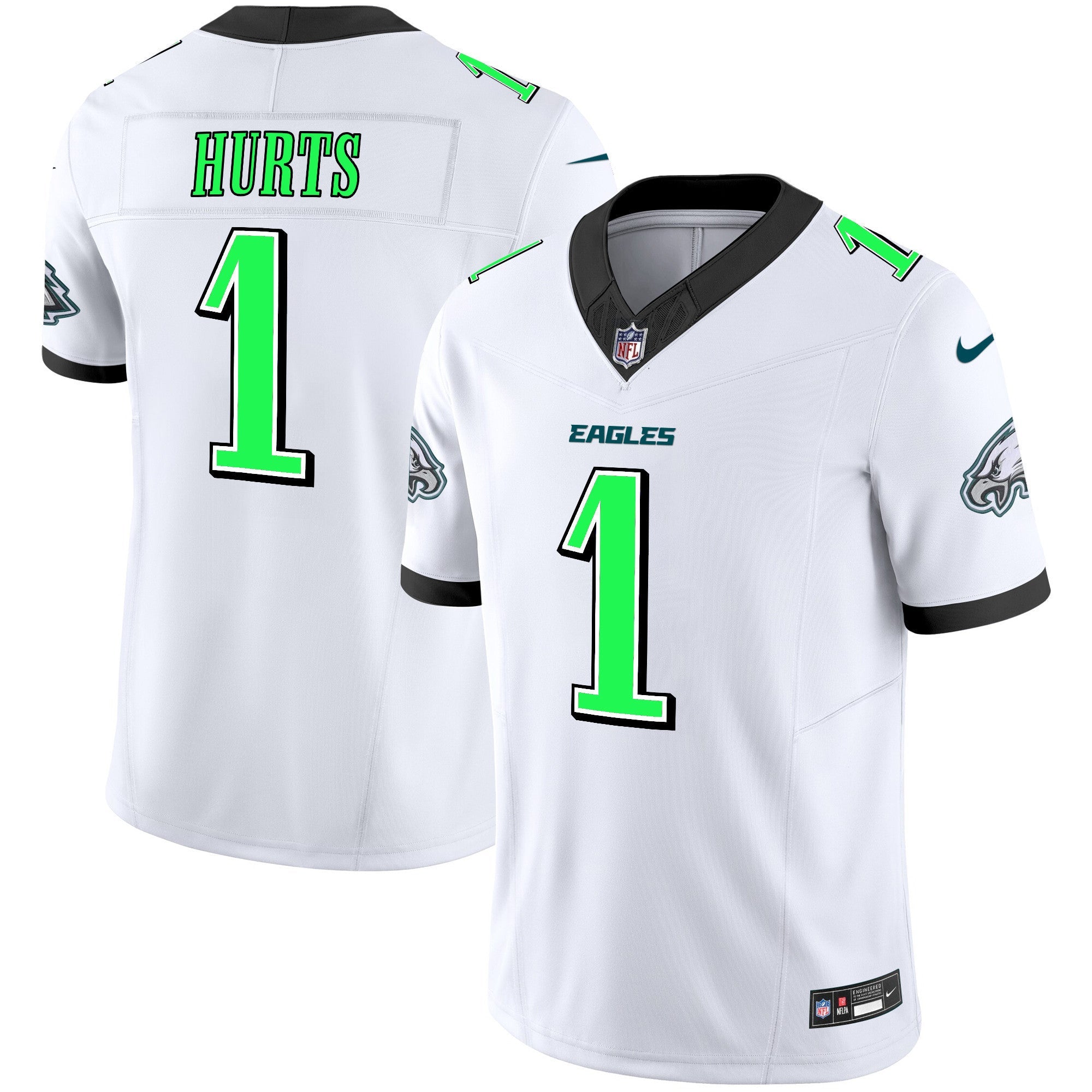 Men's Eagles 2024 Practice Vapor Limited Jersey - All Stitched