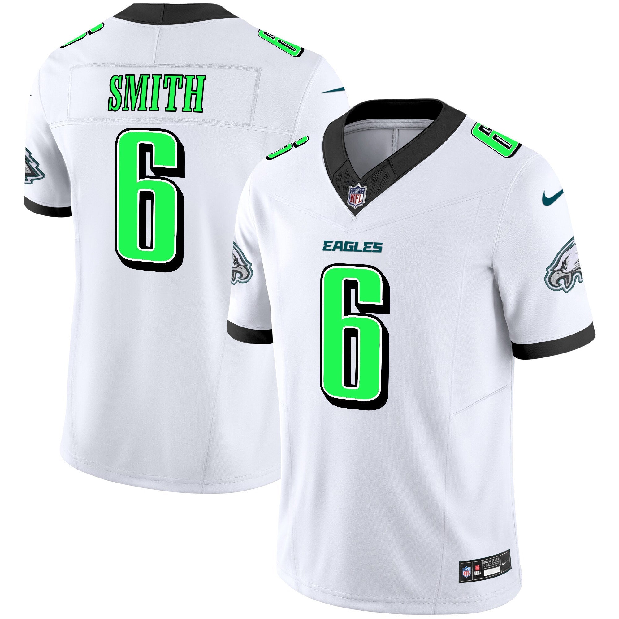 Men's Eagles 2024 Practice Vapor Limited Jersey - All Stitched