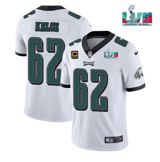 Men's Philadelphia Eagles Players Limited Jersey - Super Bowl LVII Patch